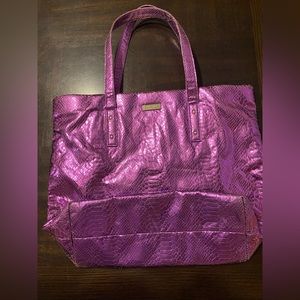 Kate spade- Allana metallic purple tote